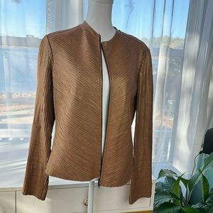 Vintage Suzanne Somers Collection Leather Jacket Size 12 - Like New